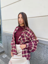 Camicia flanella oversize 24616